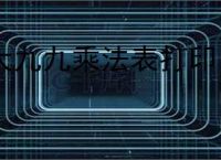 大九九乘法表打印