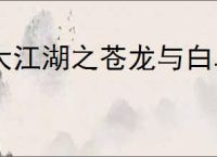 大江湖之苍龙与白鸟怎么获得冰雪冷元子,冰雪冷元子获取途径分享