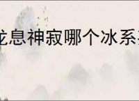 龙息神寂哪个冰系英雄比较强,龙息神寂冰系英雄推荐