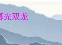 暮光双龙