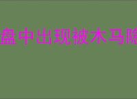 u盘中出现被木马隐藏的文件